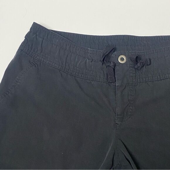 Nike Black Activewear Capri Drawstring Cuffed Cargo Pants Women's Size Medium - Picture 13 of 16
